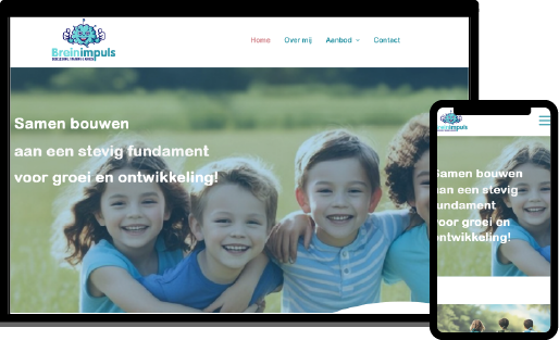 Portfolio website laten maken Breinimpuls