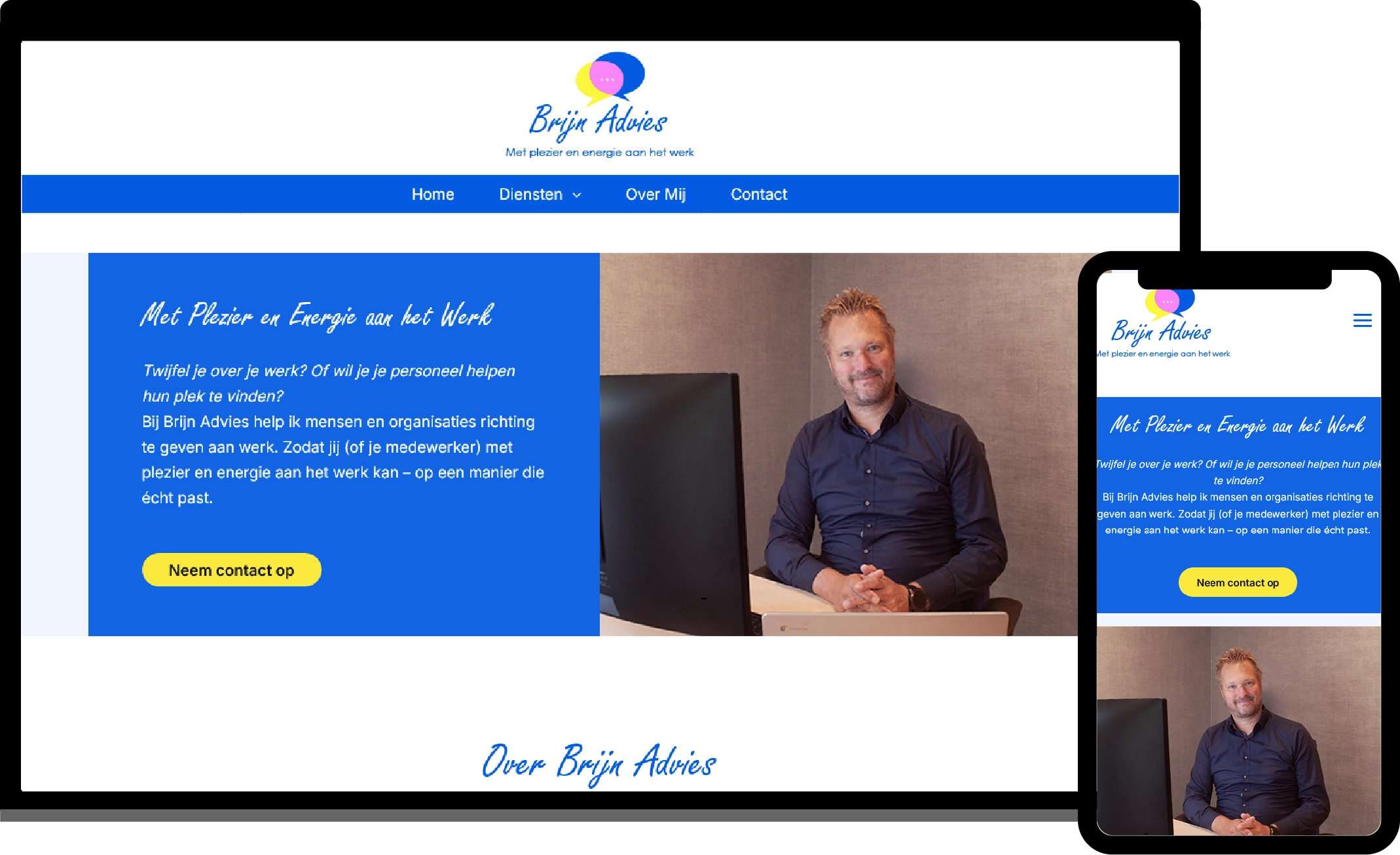 Portfolio website Brijn Advies
